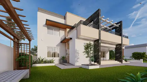 اجاره ویلا چهارخوابه استخردار آب‌گرم طاسکوه‌نما
